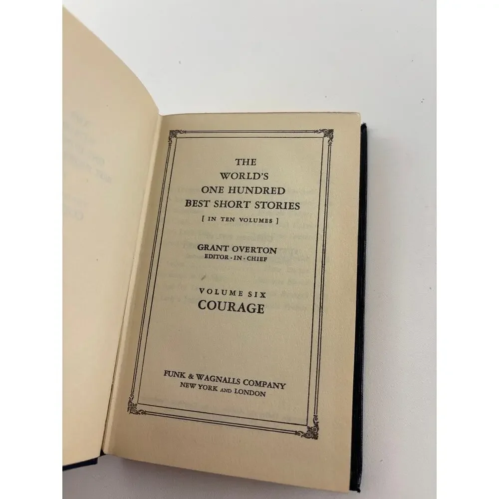 The World's 100 Best Short Stories 7‑Volume Set 1927 Funk & Wagnalls – Overton